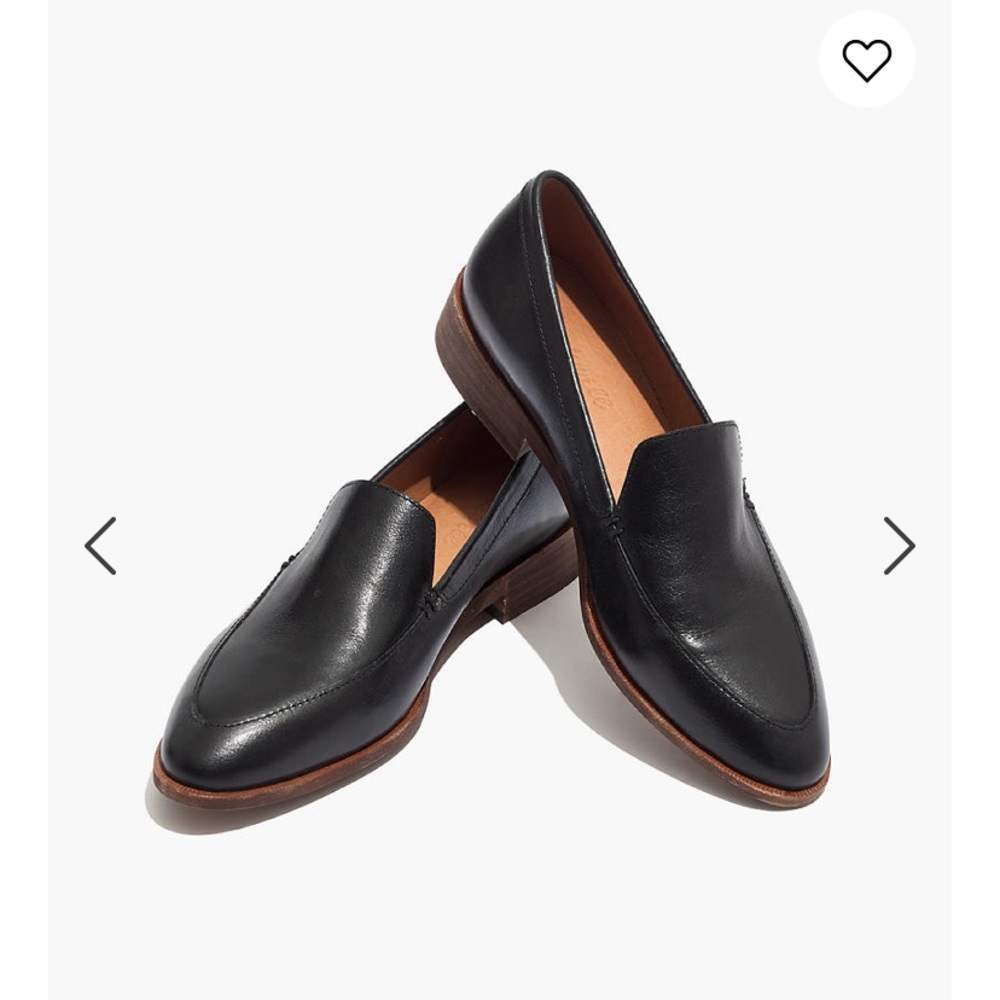 Black madewell Francis loafers size 8
